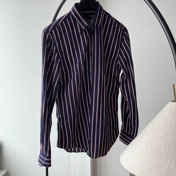 ZARA STRIPED SHIRT - Picture 2 of 4